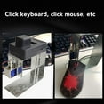 thumbnail image 3 of Clicker Físico del Mouse, Efecto Real Real Teclado Clicker Altura Ajustable de Hierro Para PC, 3 of 7