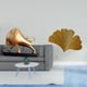 thumbnail image 2 of Escultura De Toro, Decoración Del Hogar, Decoración De Mesa, Artesanías, Estatua Abstracta De Buey, Figura De Ganado, Hierro Forjado, Hojas De Ginkgo, Decoración De Pared, Escultura, 2 of 8