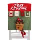 thumbnail image 2 of Funda Trasera para Silla Navideña Fundas para Sillas de Comedor Navideñas de Algodón Funda para Sillas de Cena con Papá Noel o Muñeco de Nieve o Reno en 3D Protector para ANGGREK  Otros, 2 of 8