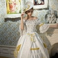 thumbnail image 3 of KEMAO Rococo Baroque Marie Antoinette Dresses 18th Century Renaissance Costumes Historical Period Dress Ball Gown, 3 of 5