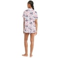 thumbnail image 2 of Way to Celebrate Women’s Americana Shorty Pajama Set, 2-Piece, Sizes XS to 3X, 2 of 4