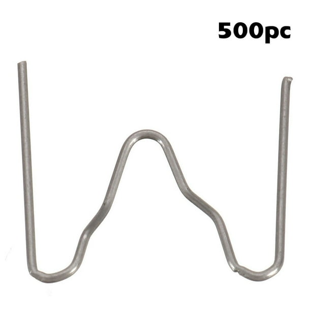 500Pcs Parachoques De Coche Máquina De Soldadura De Plástico Alambre De Soldadura Soldadore TOMSHOO forma de W de 0,6 mm