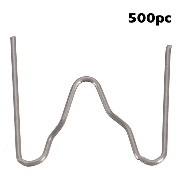 Riwcyla 500 Pcs Pare-Chocs de Voiture Fil de Soudage Soudeurs Clous Apparence Machine de Réparation Raccommodage Réparation Standard Pré-Découpé Vagues Staple
