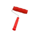 thumbnail image 1 of 7-Inch Assorted Embossed Pattern Painting Wood Pattern Roller with Plastic Handle 13, 1 of 3