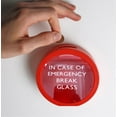 thumbnail image 4 of 3 Pieces Novelty Safe Red MoneyBox Saving Bank Emergency Coin Smash Piggy Bank, 4 of 7