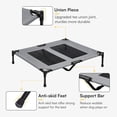 thumbnail image 7 of Cooling Elevated Dog Bed with Canopy,36in Waterproof Raised Pet Cot, Portable Outdoor Dog Bed with Extra Carrying Bag, Cooling Dog Canopy for Large Dogs（36"*30"）, 7 of 7