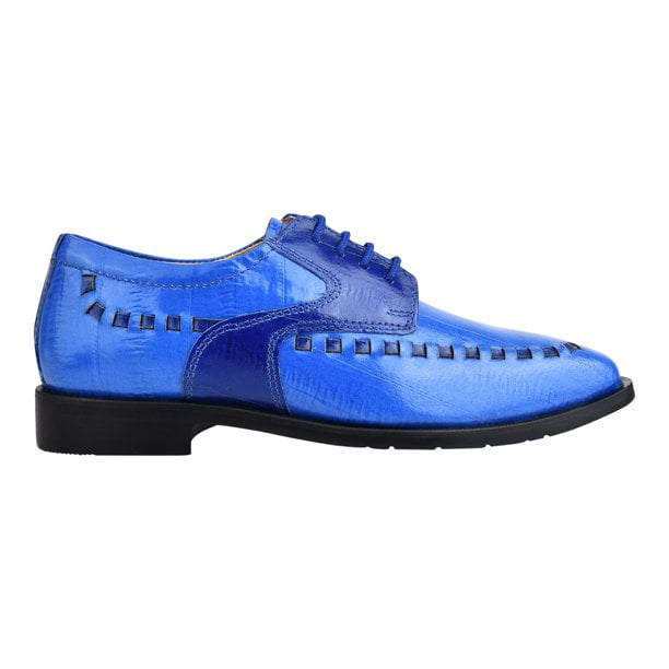 Boys royal blue dress shoes best sale