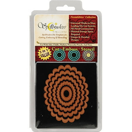 Spellbinders Nestabilities Dies-Classic Scallop Ovals Small, Pk 1, Spellbinders