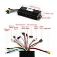 thumbnail image 3 of Controlador de Motor de Ciclo Eléctrico, Controlador de Motor de Ciclismo 3 MODO PREVENCIA INVERSA SINWAVE 40A Para 1500W 2000 W Motor Sin Escobillas, 3 of 7