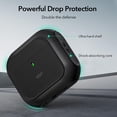 thumbnail image 5 of ESR para AirPods de 4ª generación, compatible con AirPods 4 Gen (2024) (USB-C), compatible con MagSafe, cubierta de protección contra caídas con cordón, funda híbrida Orbit, negro, 5 of 5