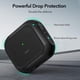 thumbnail image 5 of ESR para AirPods de 4ª generación, compatible con AirPods 4 Gen (2024) (USB-C), compatible con MagSafe, cubierta de protección contra caídas con cordón, funda híbrida Orbit, negro, 5 of 5