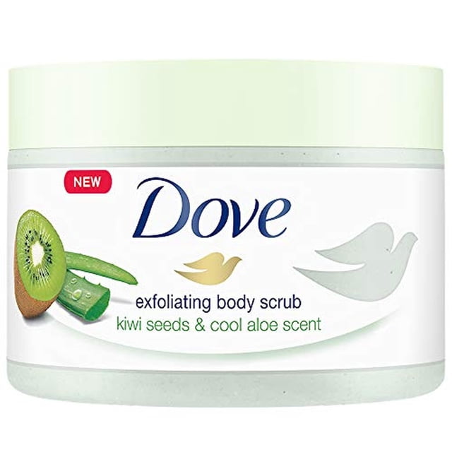 Exfoliante Corporal Dove Kiwi Aloe 10.5 Onzas