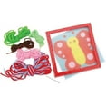 thumbnail image 2 of Sew Cute! Butterfly Needlepoint Kit-6"X6" Stitched In Yarn, Pk 3, Colorbok, 2 of 2