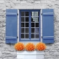 thumbnail image 2 of Nvzi Lavanda artificial, 15 manojos, flores artificiales para exterior, resistentes a los rayos UV, no se decoloran, para jardín, porche, ventana, decoración del hogar (naranja otoñal), 2 of 5