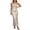 Beige, variant on Elegant Satin Slip Dress For Soft Strappy Nightgown Wear Comfortable Casual Summer Dress Women'S Casual Dress Blue M