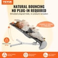 thumbnail image 2 of Asiento plegable Baby Bouncer VEVOR para bebés de 0 a 9 meses, color gris, 2 of 9