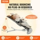thumbnail image 2 of Asiento plegable Baby Bouncer VEVOR para bebés de 0 a 9 meses, color gris, 2 of 9