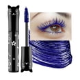 thumbnail image 1 of Máscara de pestañas azul para pestañas Impermeable Voluminosa Natural Hipoalergénica Coloreada Mejor beneficio Voluminizador Alargamiento Rizado Definición Lavable Pestañas azules Máscara de pestañas, 1 of 7