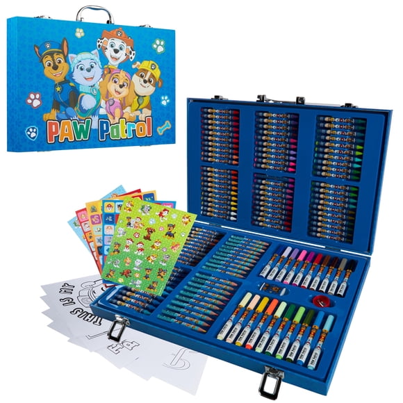 Set de lápices de colores Art Supplies de La Patrulla Canina para niños de 4 a 12 años