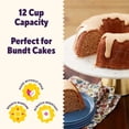 thumbnail image 4 of BEST- Wilton Bake It Better 6" Non-Stick Steel Bundt Cake Fluted Tube Baking Pan, 4 of 5