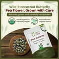 thumbnail image 3 of Organic Way Dried Blue Butterfly Pea Flowers 100% USDA Organic Vegan Non GMO Gluten Free 8 Oz, 3 of 8