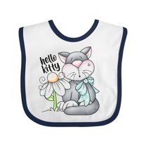 Inktastic Hello Kitty Cat Boys Baby Bib