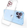 thumbnail image 1 of Étui Transparente pour iPhone 14 Pro Max, Coussin à Quatre Coins Anti-Jaunissement avec Protection Intégrée pour Caméra, 1 of 5