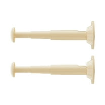 Lilixerw 2 PCS Magnetic Hanger Organizer Rack,Extendable Clothes Hanger Stacker,Space Saving Hanger Storage Holder,Beige