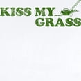 thumbnail image 2 of CafePress - Kiss My Grass Infant Bodysuit - Baby Light Bodysuit, Size Newborn - 24 Months, 2 of 4