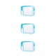 thumbnail image 4 of Monstrate Bolsa de toalla y cepillo de de PVC, herramientas de maquillaje portátiles, organizador con cierre de cremallera, lápices Type1, 4 of 6