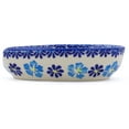 thumbnail image 3 of Polish Pottery 5-inch Spoon Rest (Endless Summer Theme) Signature UNIKAT Hand Painted in Boleslawiec, Poland + Certificate of Authenticity, 3 of 6