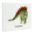 thumbnail image 3 of Stupell Industries Traditional Stegosaurus Dinosaur Learning Canvas Art, 40 x 30, by Brett Blumenthal, 3 of 8