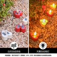 thumbnail image 2 of Lámpara de té con vela solar IP65 Luz LED de jardín impermeable para exteriores (amor blanco), 2 of 7