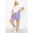 thumbnail image 4 of Women's Plus Size Casual Band Waist Biker Shorts Pants Made in USA, 4 of 4