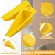 thumbnail image 3 of Juego de 8 topes Jumbo Door Stoppers Frienda de goma termoplástica amarilla, 3 of 8