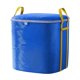 thumbnail image 3 of Bolsa de Almacenamiento Extra Grande de Poliéster Azul con Asas Reforzadas, Cremallera Doble, 80x73x60cm Organizador Resistente para Ropa, Juguetes, Decoraciones Navideñas, 3 of 8