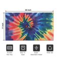 thumbnail image 5 of Colorful Tie Dye Pattern Door Rugs,Washable Non Slip Door Mats Indoor,Decorative Door Mats,Entry Mat Indoor for Entrance,Bedroom,Kitchen,Bathroom,17"x30", 5 of 6