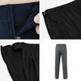 thumbnail image 3 of MOMOJIA Men's Athletic Zippered Joggers Basketball Training Pants Breathable Gym Wear, 3 of 9