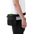 thumbnail image 4 of Pet Treat Bag, Black Practical Nylon Pet Training Bag, For Pet Lovers Running Training Walking, 4 of 8
