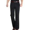 thumbnail image 2 of Taqqpue Men's Stretch Dress Pants Slim Fit Suit Pants Classic Fit Wrinkle-Resistant Pleated Chino Pant Straight Fit Front Suit Pants, 2 of 9