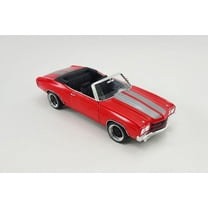 1970 Chevy Chevelle SS Restomod Convertible, Red - Acme A1805518 - 1/18 scale Diecast Car