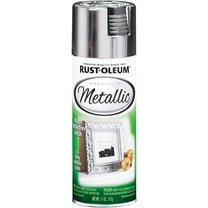 Rust-Oleum 1915830-2PK Specialty Metallic Spray Paint, Silver, 2 Piece