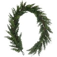 thumbnail image 1 of 5.9 FT Realistic Handmade Christmas Cedar Garland, Artificial Cypress Pine Needles Greenery Garland Ornaments for Mantel Table Stairs Fireplace Winter Holiday Christmas Decor Indoor Outdoor, 1 of 2