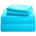 thumbnail image 1 of 1200 Thread Count 3 Piece ( 1-Fitted Sheet + 2 - Pillow Cases ) Fitted Sheet 18 Inch Deep Pocket 100% Egyptian Cotton, 1 of 3