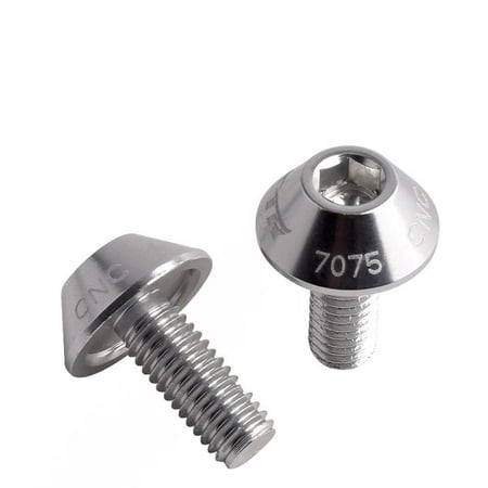 

Bicycle bottle cage screw aluminum alloy not m5*12 screw color screw 2pC