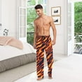 thumbnail image 7 of Top-kevin Men's Pajama Pants Super Soft Fire Flame Sleep Lounge Pants Pjs Bottoms with Pockets, 7 of 7