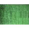 thumbnail image 1 of Ahgly Company Indoor Rectangle Solid Emerald Green Modern Area Rugs, 4' x 6', 1 of 4