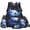 Ocean Axolotl, variant on HUIACONG Lightning Excavator Kids Backpack, 17 Inch Large Capacity Lightweight School Bag, Includes Bookbag, Lunch Box, Pencil Pouch and Water Bottle Sleeve, Complete 4PCS Set for Boys Age 8-14