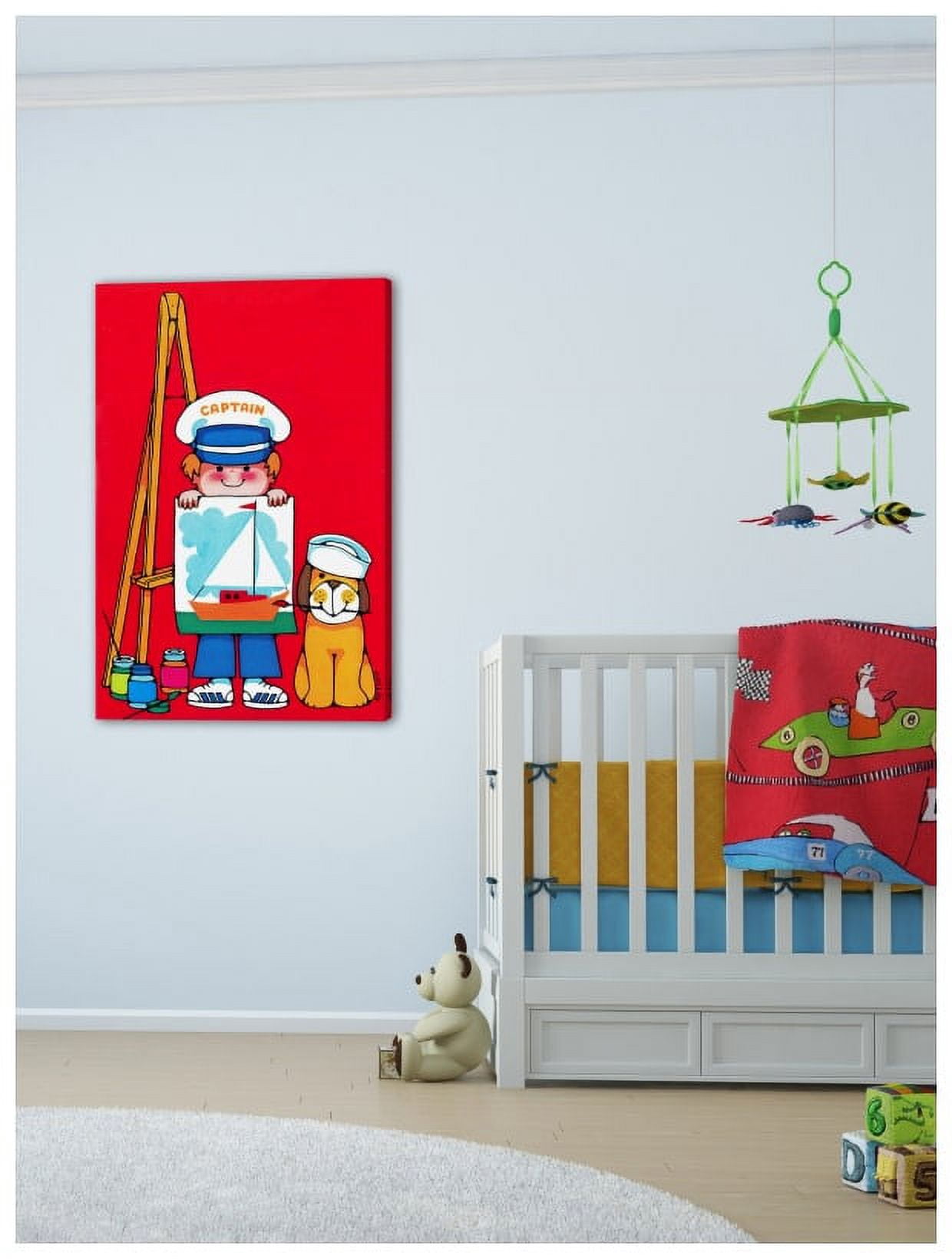 Marmont Hill "Captain" by Curtis Painting Print on Canvas