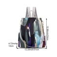 thumbnail image 7 of Vjnyvs Anti-theft Back Pack Waterproof Travel Rucksack Lightweight Shoulder Bag Color Casual Bag For Teenager, 7 of 7